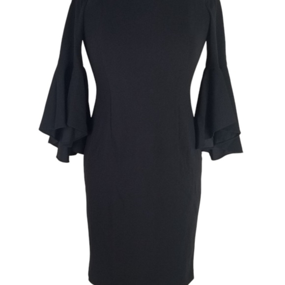 Calvin Klein Black Long Sleeve Dress - Picture 2 of 4